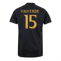 Maglie da calcio Real Madrid Federico Valverde #15 Terza Maglia 2023-24 Manica Corta